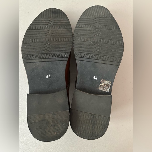 Men Pertorated Detail Lace up Front Dress Shoes Business Derby Shoes For Outdoor - Picture 10 of 16